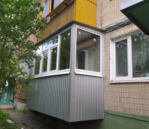 Балкон под ключ Харьков фото