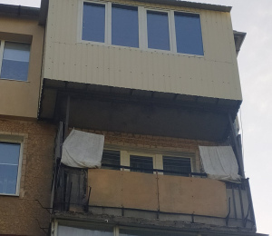 Балкон под ключ хрущевка 5 этаж цена Харьков