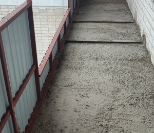 Заливання підлоги з керамзитом