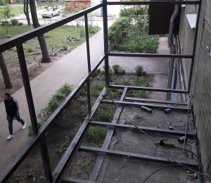 Расширение балкона вынос балкона Харьков