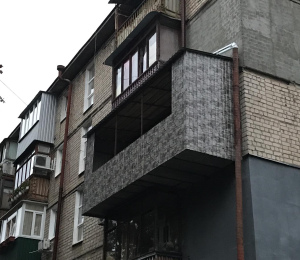 Розширення балкона на швелерах